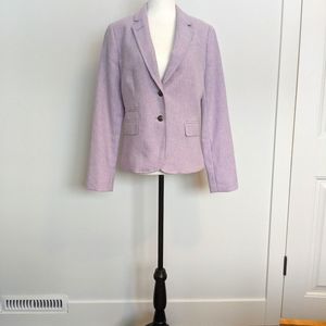 Banana Republic Lavender Wool Jacket